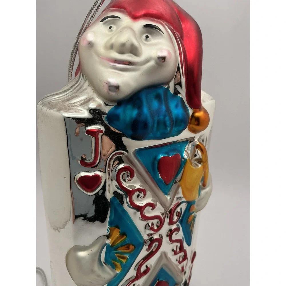 Vintage Dept. 56 Mercury Glass‎ Jack of Hearts 10